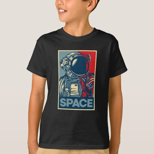 Camiseta Esperanza espacial (Anverso)