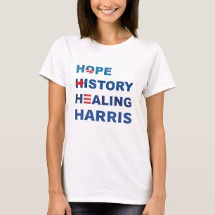 Camiseta Esperanza Historia Sanación Kamala Harris 2024