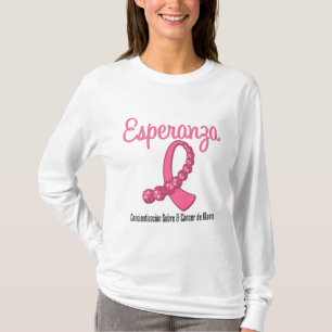 Camiseta Esperanza Liston Rosa - Cancer de Mamá