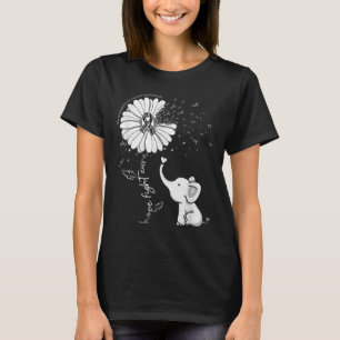 Camiseta Esperanza Lucha contra el cáncer de Elefante Neuro