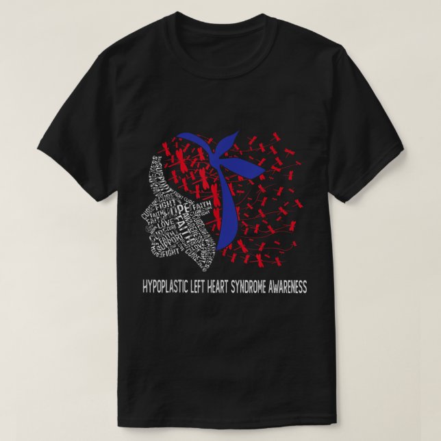 Camiseta Esperanza Lucha contra el Síndrome Hipoplástico de (Diseño del anverso)
