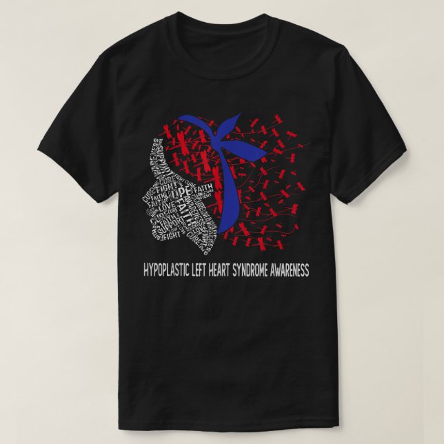 Camiseta Esperanza Lucha contra el Síndrome Hipoplástico de (Diseño del anverso)