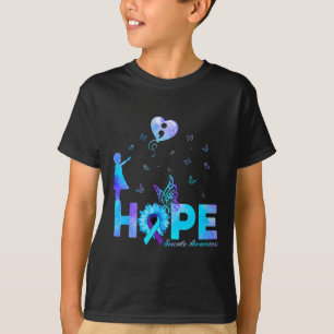 Camiseta Esperanza Mariposa Sunflower Suicidio Prevención A