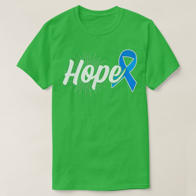 Camiseta Esperanza Mes de Prevención del Abuso Infantil Cin (Diseño del anverso)