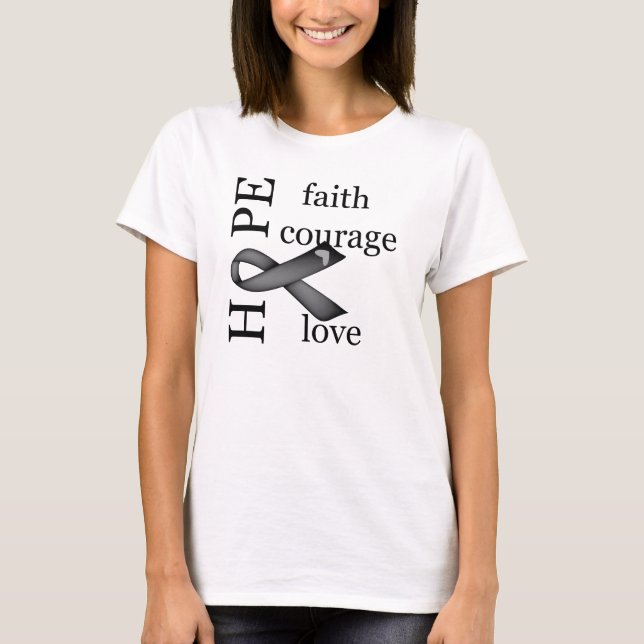 Camiseta Esperanza (negro) (Anverso)
