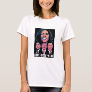 Camiseta Esperanza Odio Sanar Elevar Kamala 2024