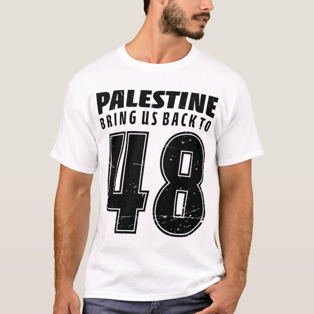 Camiseta Esperanza palestina de libertad antes de Nakba en  (Anverso)