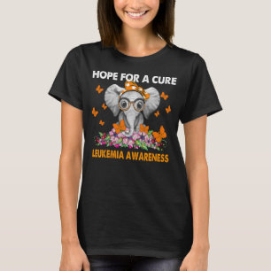 Camiseta Esperanza para la curación de la leucemia y la sen