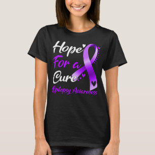 Camiseta Esperanza Para Una Conciencia De La Epilepsia De C
