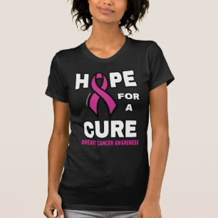 Camiseta Esperanza para una cura... el cáncer de mama