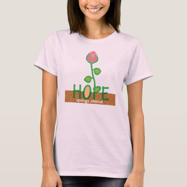 Camiseta ESPERANZA primavera eterna (Anverso)