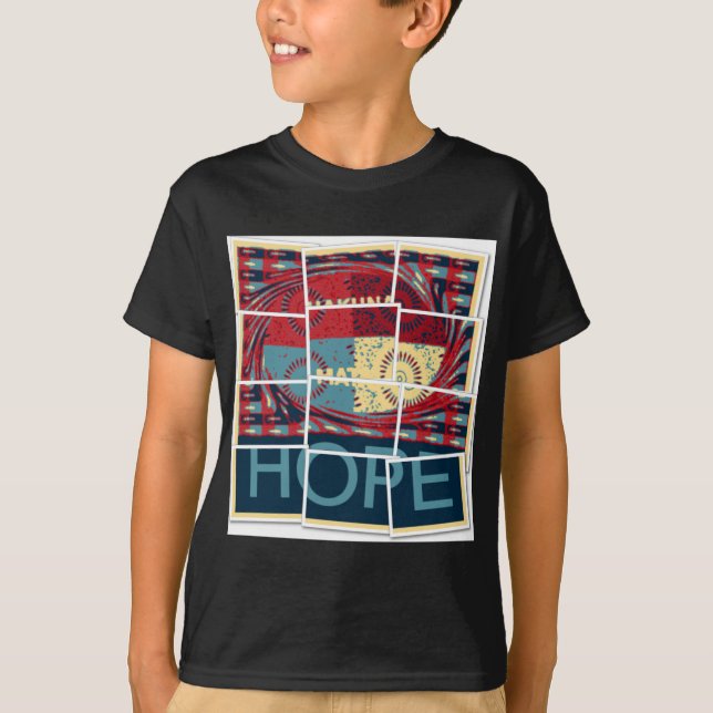 Camiseta Esperanza Sea El Milagro Hermoso Inspirador (Anverso)