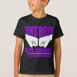 Camiseta Esperanza sobrevive a guerrero de Fibromialgia