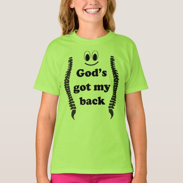 Camiseta Esperanza y fe de la escoliosis (Anverso)