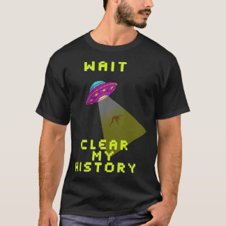 Camiseta Esperar Borrar mi historial