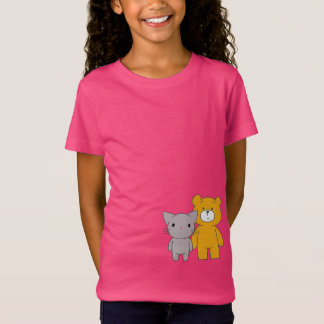 Camiseta Esperar el Illuminati: Gato y oso