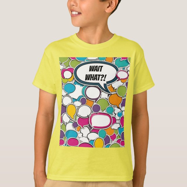 Camiseta ¡¡¿Esperar qué?!! (Anverso)