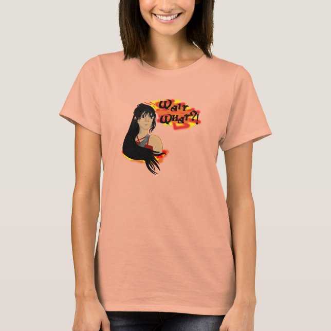 Camiseta ¿Esperar Qué? (Anverso)