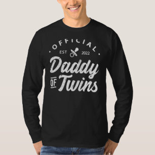 Camiseta Esperar Que Papá Noel De Los Gemelos 2022