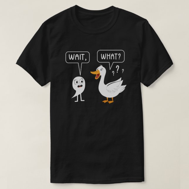 Camiseta Esperar qué puntuación el pato de regalo del profe (Diseño del anverso)