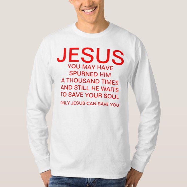 Camiseta Esperas de Jesús (Anverso)