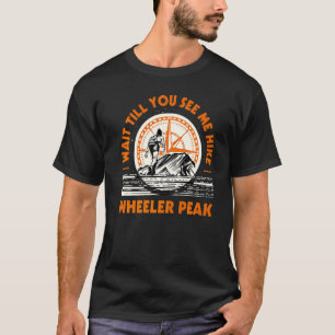 Camiseta Espere Hasta Que Me Vea Senderismo En Rueda De Sen