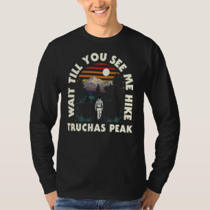 Camiseta Espere Hasta Que Me Vea Senderismo Truchas Nuevo