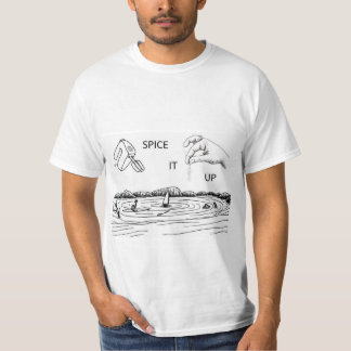 Camiseta espérenlo con T-Shirt de dos lados