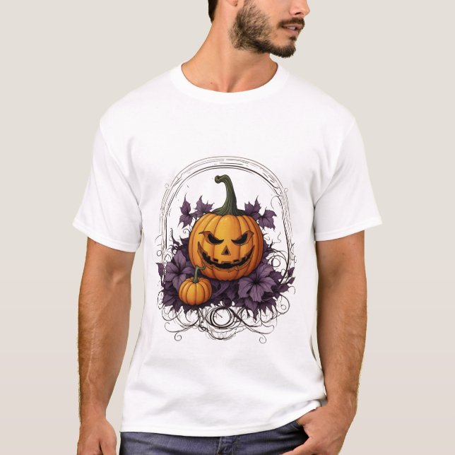 Camiseta ¡Espérese con estilo: Guay Halloween Tees! (Anverso)