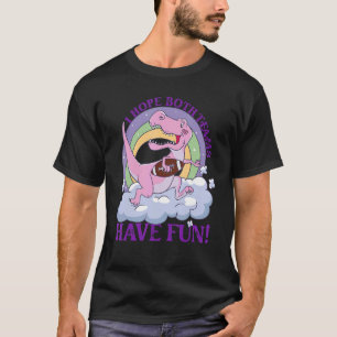 Camiseta Espero que ambos equipos se diviertan en futbol Tr