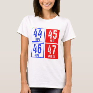 Camiseta Espero que el odio cure de nuevo el odio contra la