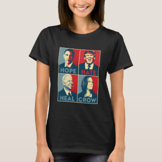 Camiseta Espero que el odio se recupere