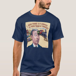 Camiseta Espero que haya una cabaña en tu tren de pensamien