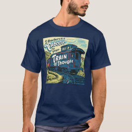 Camiseta Espero que haya una cabaña en tu tren de pensamien