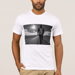 Camiseta Espero que no haya ninguna cita motivadora