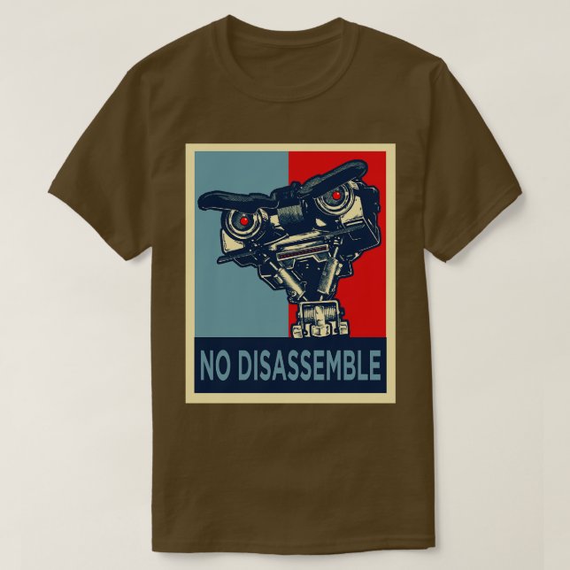 Camiseta Espero que no se desensamblen (Diseño del anverso)