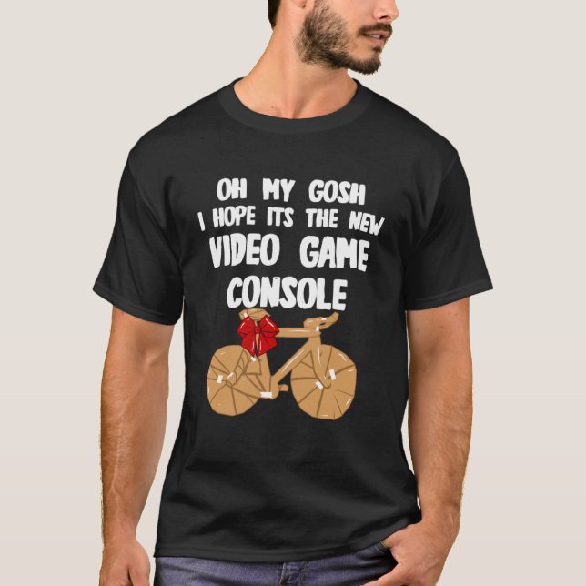 Camiseta Espero que sea la nueva consola de videojuegos Pul (Anverso)