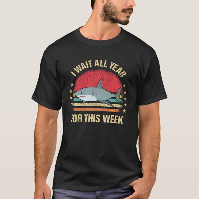 Camiseta Espero Todo El Año Para Esta Semana Los Hombres Y  (Anverso)