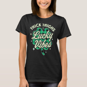 Camiseta Espeso de pesadilla de vibraciones afortunadas búf