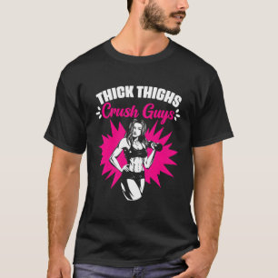 Camiseta Espesos Gruesos Masajes Crujientes Gimnasio Humor 