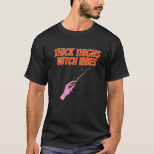 Camiseta Espesos gruesos Vibes de Brujas Decoración De Ve