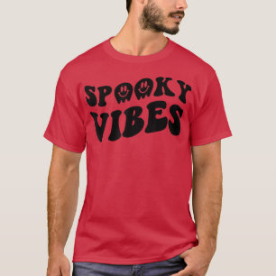 Camiseta Espesos Y Espectaculares Vibes Felices Face Hallow