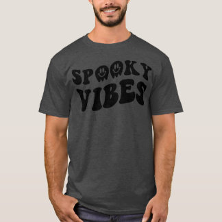 Camiseta Espesos Y Espectaculares Vibes Felices Face Hallow