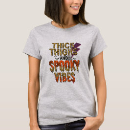 Camiseta Espesos y fantasmas vibrantes Halloween