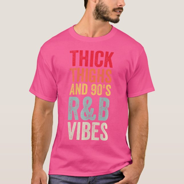 Camiseta Espesos Y Vibes Rb De Los 90 (Anverso)
