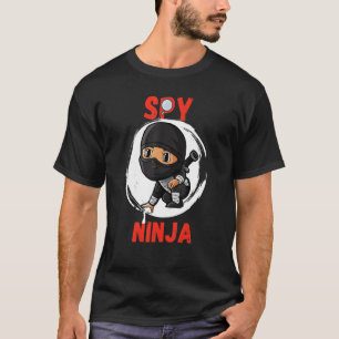 Camiseta Espía de Guay videojuegos Ninjas Chica de niños es