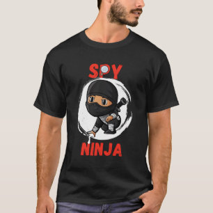 Camiseta Espía de Guay videojuegos Ninjas Gamer Boy espía a