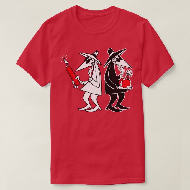 Camiseta Espía vs Espía (Diseño del anverso)