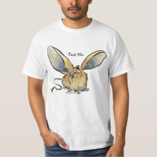 Camiseta espigada larga de Jerboa del dibujo