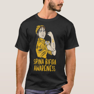 Camiseta Espina Bifida dividida de la habilidad de la colum